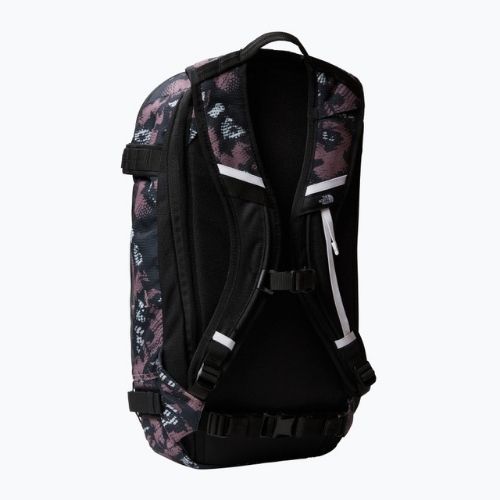 Rucsac de snowboard pentru femei The North Face Slackpack 2.0 20 l fawn grey snake charmer print/negru/fawn grey