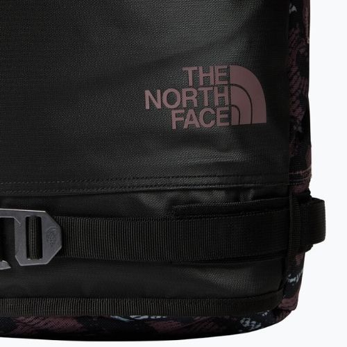 Rucsac de snowboard pentru femei The North Face Slackpack 2.0 20 l fawn grey snake charmer print/negru/fawn grey