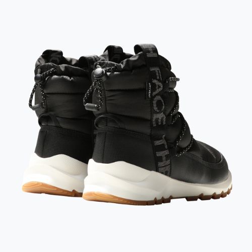 Cizme de trekking pentru femei The North Face Thermoball Lace Up negru/gardenia alb