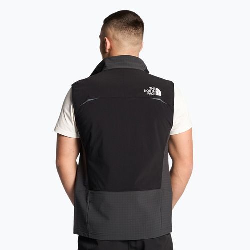 Jilet pentru femei The North Face Dawn Turn Hybrid Ventrix asfalt gri/negru/portocaliu șocant