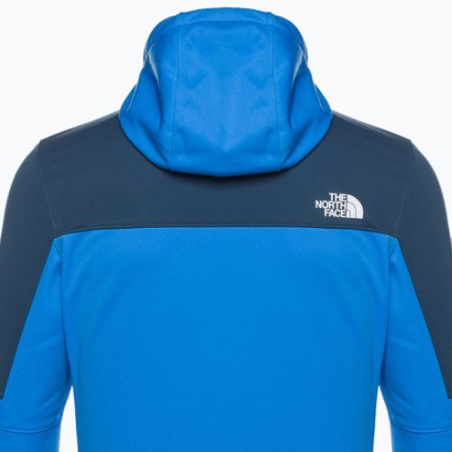 Jachetă softshell pentru bărbați The North Face Diablo Softshell cu glugă detașabilă albastru optic/albastru închis