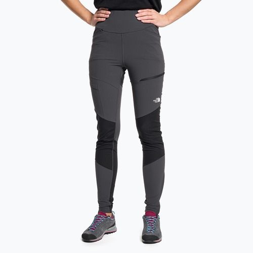 Pantaloni de alpinism pentru femei The North Face Felik Alpine Tight asfalt gri/negru/negru/negru