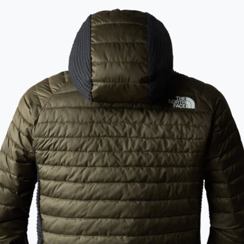 Jachetă hibridă The North Face Insulation Hybrid pentru bărbați, nou, verde taupe/asfalt gri