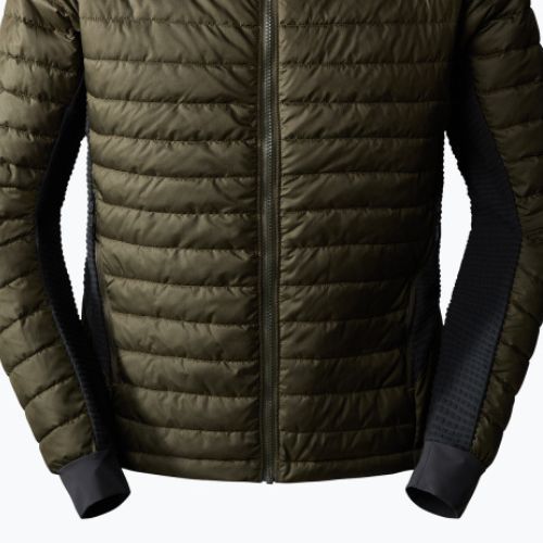 Jachetă hibridă The North Face Insulation Hybrid pentru bărbați, nou, verde taupe/asfalt gri