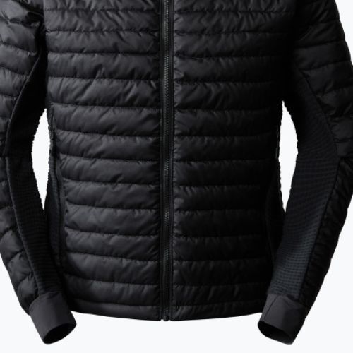 Jachetă bărbătească The North Face Insulation Hybrid pentru bărbați, negru/gri de asfalt