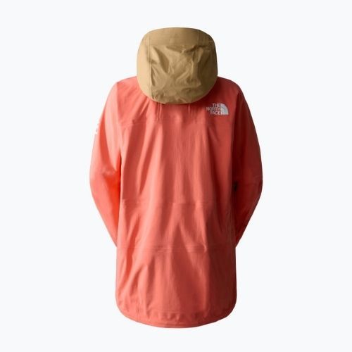 Jachetă de schi pentru femei The North Face Summit Stimson Futurelight radiant orange/almond butter