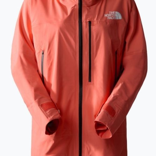 Jachetă de schi pentru femei The North Face Summit Stimson Futurelight radiant orange/almond butter