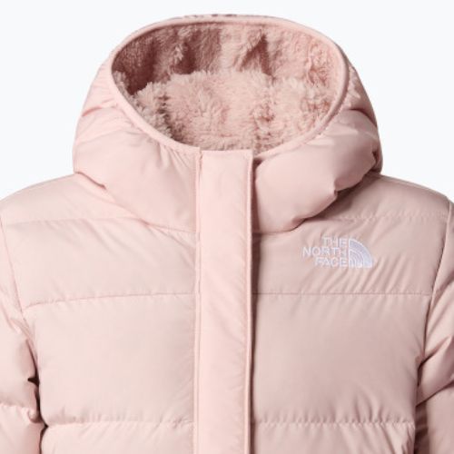 Jachetă pentru copii The North Face North Down Fleece Parka roz mușchi roz