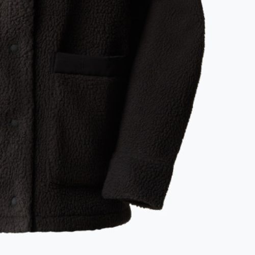 Jachetă fleece pentru femei The North Face Cragmont Fleece Shacket negru