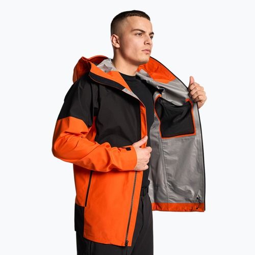Jachetă softshell pentru bărbați The North Face Jazzi Gtx roșu portocaliu/negru