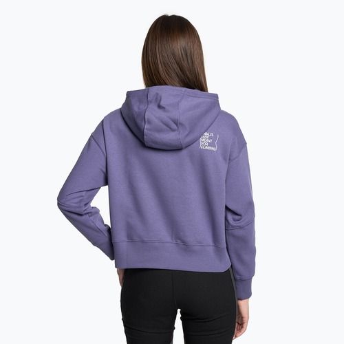 Femeile The North Face Outdoor Graphic Hoodie albastru cavernă