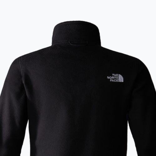 Pulover fleece pentru femei The North Face 100 Glacier Fz negru