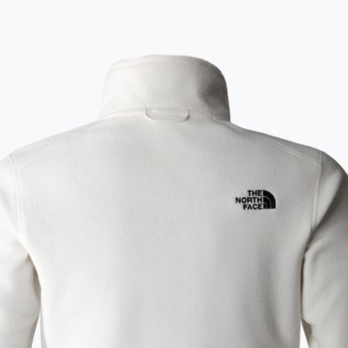 Pulover fleece pentru femei The North Face 100 Glacier Fz gardenia alb