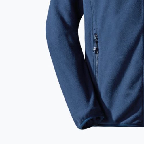 Hanorac fleece pentru bărbați The North Face 100 Glacier Full Zip summit navy