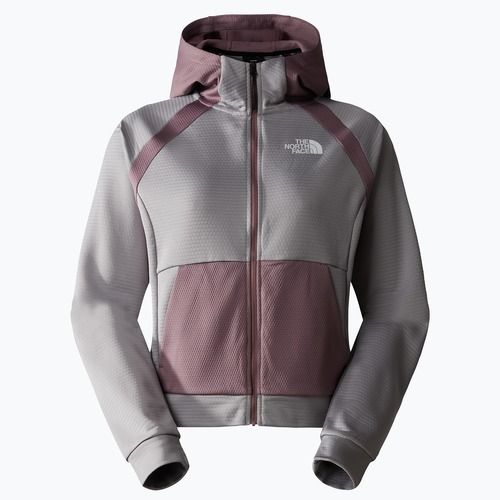 Tricou de trekking pentru femei The North Face Ma Full Zip Fleece de trekking The North Face Ma Full Zip Fleece meld grey/fawn grey