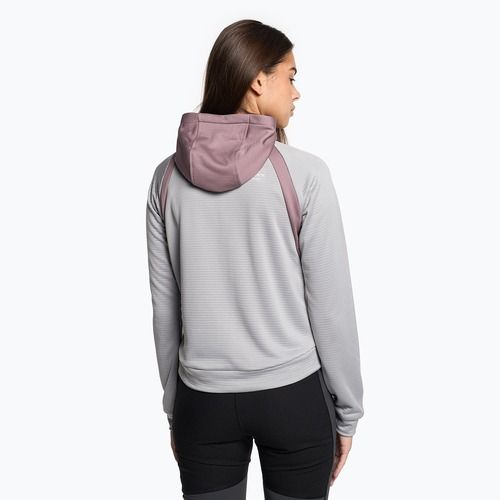 Tricou de trekking pentru femei The North Face Ma Full Zip Fleece de trekking The North Face Ma Full Zip Fleece meld grey/fawn grey