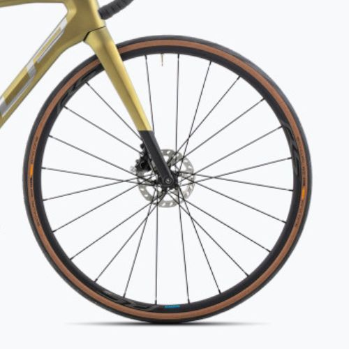 Bicicleta de șosea Superior X-ROAD Team Elite SE mată măsliniu/cromo-metalic cromat