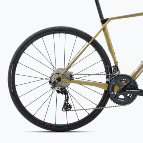 Bicicleta de șosea Superior X-ROAD Team Issue SE mată măsliniu/cromo-metalic cromat