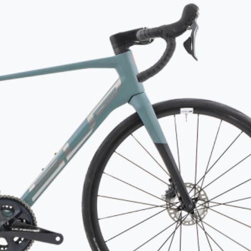 Superior X-ROAD Team Issue SE mată trooper verde / crom / negru biciclete de șosea