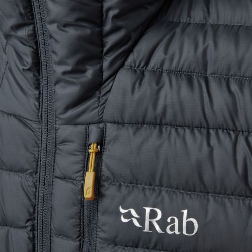 Jachetă Rab Microlight Alpine beluga pentru bărbați Rab Microlight Alpine beluga down jacket