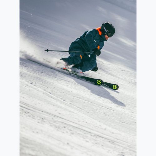 Völkl Racetiger SC Black + vMotion 10 GW negru/galben schiuri de coborâre negru/galben