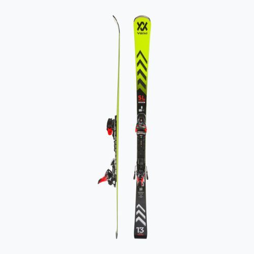 Völkl Racetiger SL Master + XComp 16 GW galben/negru schiuri de coborâre Völkl Racetiger SL Master + XComp 16 GW galben/negru