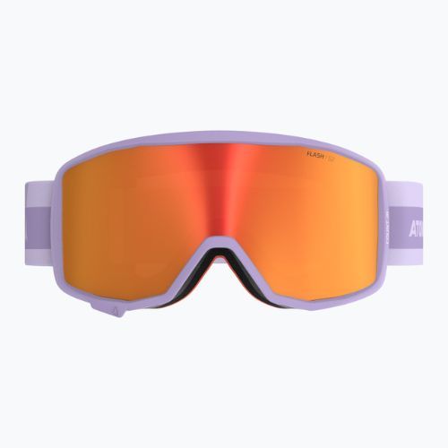 Ochelari de schi pentru copii Atomic Count JR Cylindrical lavender/roșu pentru copii