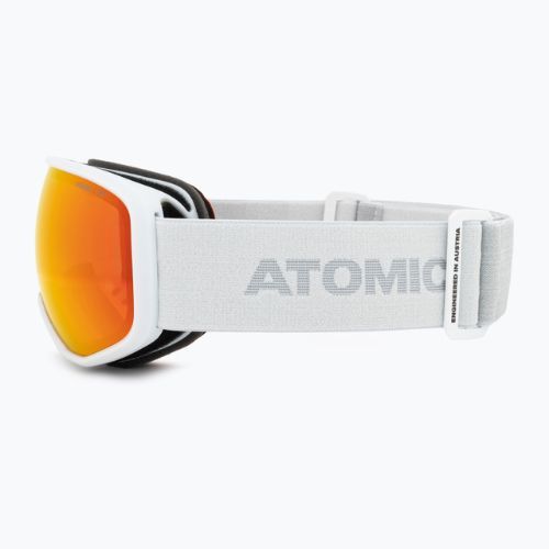 Ochelari de schi Atomic Revent Stereo gri deschis/roșu