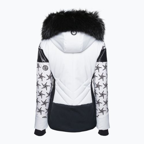 Jachetă de schi pentru femei Sportalm Stereo m.Kap+P optic alb optic