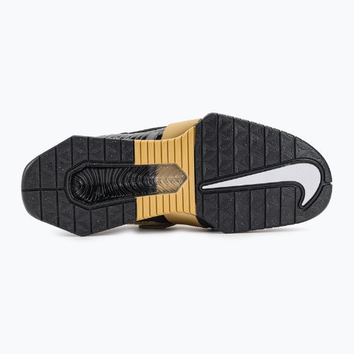 Nike Romaleos 4 negru / aur metalic alb alb haltere pantof de ridicare a greutății