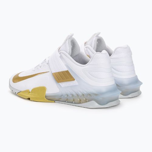 Nike Savaleos alb/negru de fier gri haltere pantofi de haltere