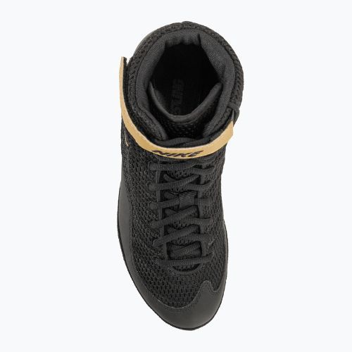 Pantofi de wrestling pentru bărbați Nike Inflict 3 Limited Edition negru/vegas gold