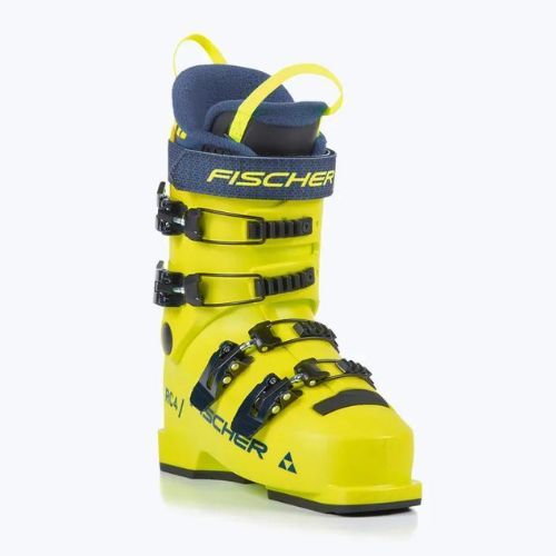 Ghete de schi pentru copii Fischer RC4 65 JR galben/galben