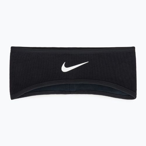 Bandă de cap Nike Knit negru/negru/alb