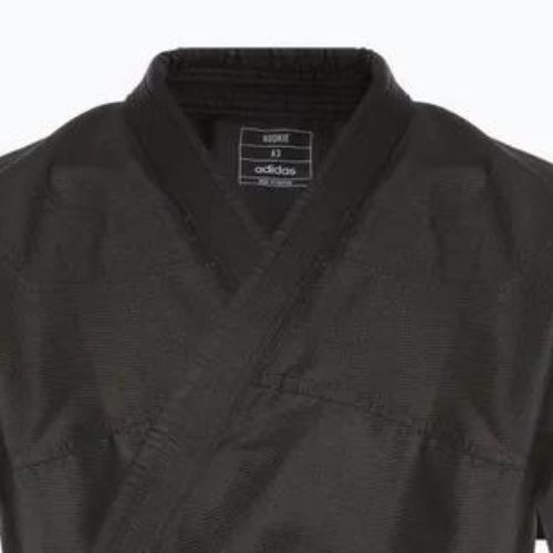 GI pentru jiu-jitsu brazilian adidas Rookie negru/auriu