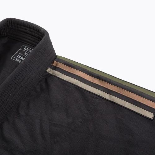 GI pentru jiu-jitsu brazilian adidas Response 2.0 negru