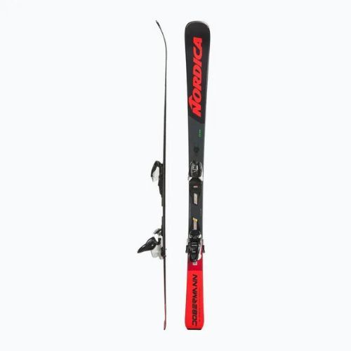 Schiuri de coborâre pentru copii Nordica Doberman Combi Pro S + J7.0 FDT black/red