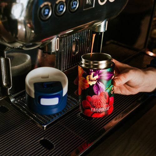 Cană termică Kambukka Etna 300 ml flower power