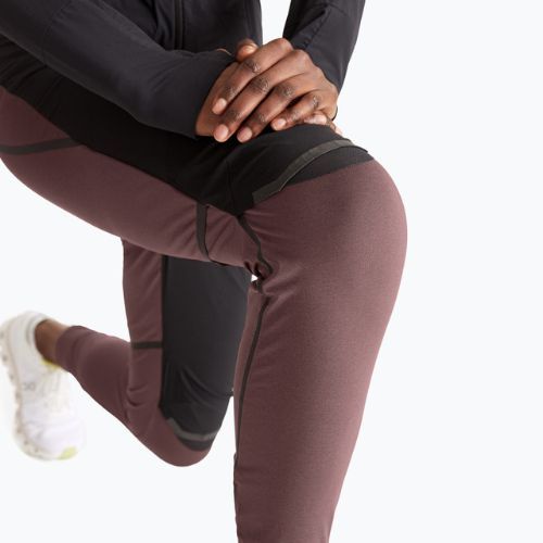 Pantaloni de alergat pentru femei On Running grape/black