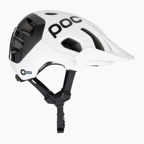 Cască de bicicletă MTB POC Tectal Race MIPS hydrogen white/uranium black