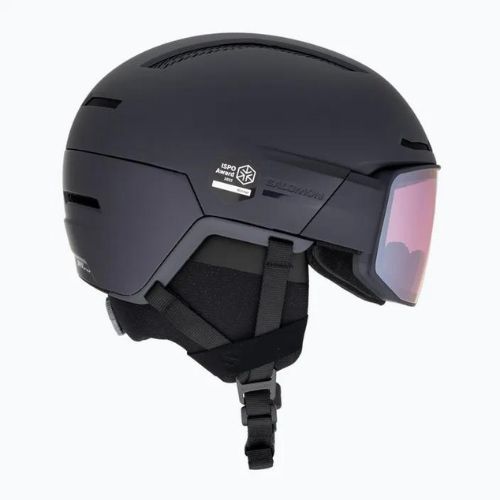 Cască de schi Salomon Driver Prime Sigma Plus S2/S3 night shade/silver pink/sky blue