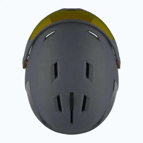 Cască de schi Salomon Pioneer LT Visor S2 ebony/red