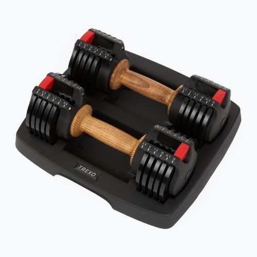 Halteră/bară reglabilă regulowana XTREXO ADS15 negru