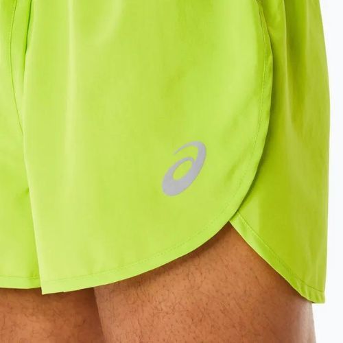 Pantaloni scurți de alergat pentru bărbat ASICS Core Split lime set