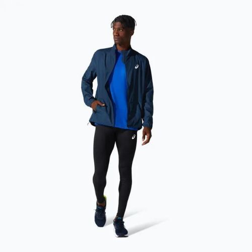 Geacă de alergat pentru bărbați ASICS Core Jacket french blue