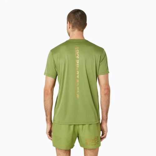 Tricou de alergat pentru bărbați ASICS Katakana Top  cactus