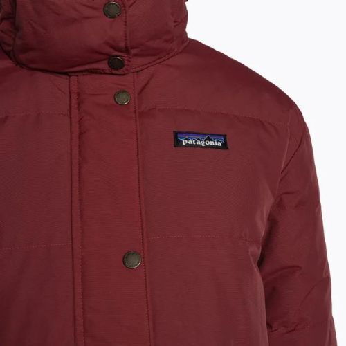 Palton cu puf pentru femei Patagonia Downdrift Parka carmine red