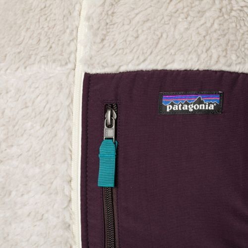 Bărbați Patagonia Classic Retro-X fleece sweatshirt natural w/obsidian plum