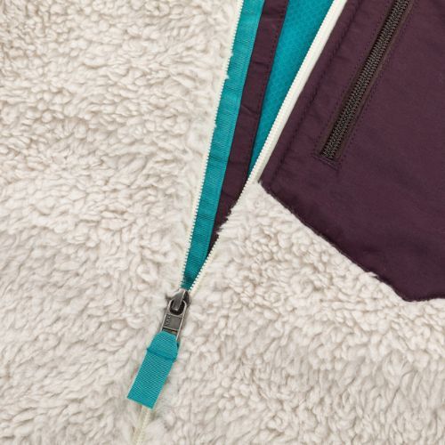 Bărbați Patagonia Classic Retro-X fleece sweatshirt natural w/obsidian plum