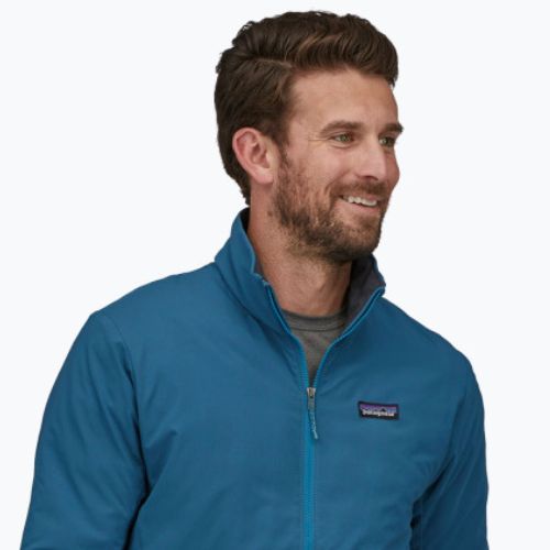 Geacă hibrid pentru bărbați Patagonia Thermal Airshed wavy blue